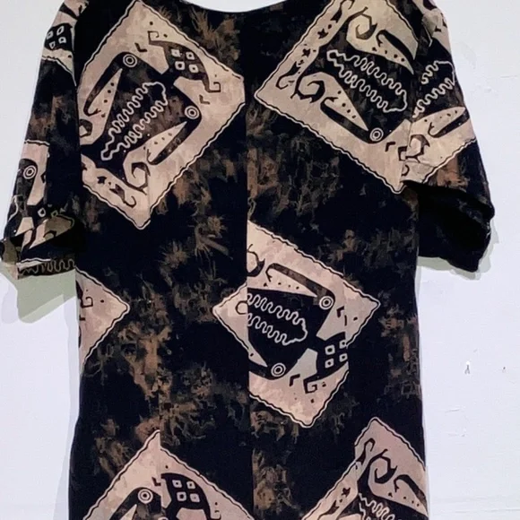 Vintage Black and cream super wide leg jumpsuit - Picture 5 of 13